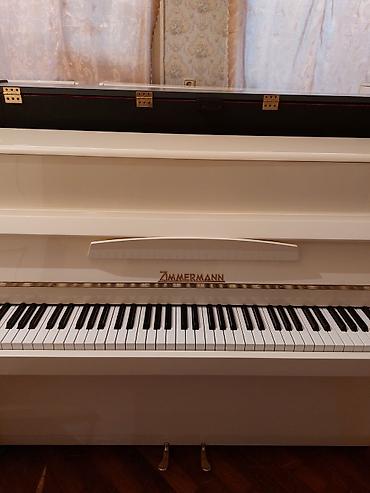 Musiqi alətləri: Pianino ZİMMERMANN Almaniya stehsalı. İdeal vəziyyədə. Cadrılma və — 2