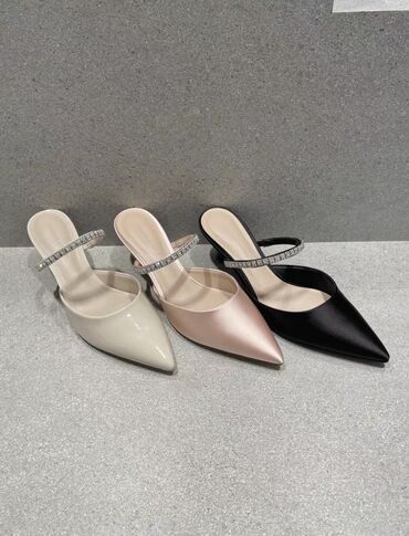 саламандра обувь: ORIGINAL CHARLES & KEITH Элегантные женские мюли на невысоком