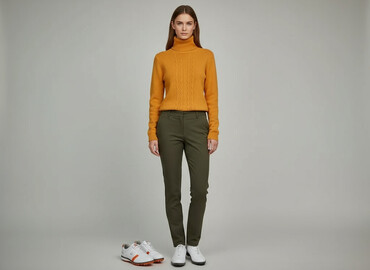 zara sweter z wełną: Golf damski, rozmiar S