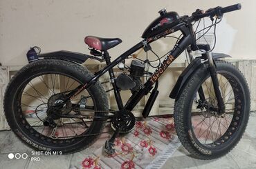 meiredi bike in Azərbaycan | VELOSIPEDLƏR: Fat bike motor 100 kub yaxwi veziyedtedi Barter var (xiaomi mi 10