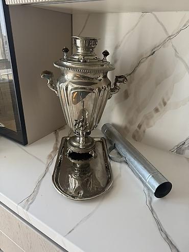samavar: İşlənmiş Od Samovar, 4 l, Ünvandan götürmə — 1