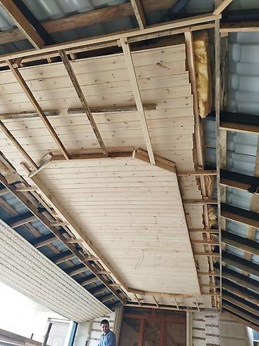 patalok: Mansard çardaqlarının istilik izolyasiyası və taxta tavan üzlənməsi — 9
