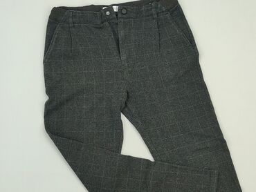 skórzane czarne spodnie: Spodnie materiałowe, Zara, 12 lat, 152, stan - Bardzo dobry