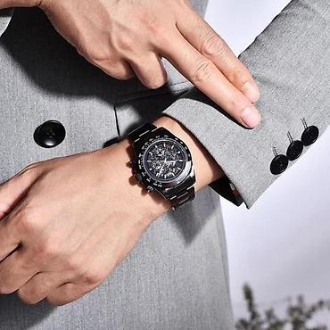 Ručni satovi: PAGANI DESIGN PD-1777 Skeleton - 40mm - Crna PAGANI DESIGN PD-1777 — 11