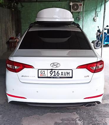 san: Hyundai Sonata: 2016 г., 2 л, Автомат, Газ, Седан — 2
