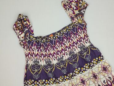 bluzki z krótkim rękawem oversize: Women's blouse, S (EU 36)