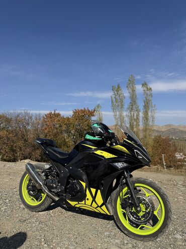 вентилятор фит: Спортбайк Kawasaki, 350 куб. см, Бензин, Чоңдор үчүн, Колдонулган