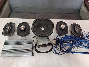 bas masini: Avtomobil üçün audio sistemi dəsti Tərkib:Təzə Almışam 1200 m — 1