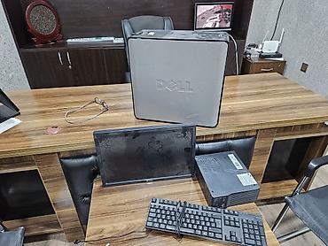 sistem bloku komputer: Dell masaüstü kompüter komplekti Tərkibi: - Dell LCD monitor - Dell — 7