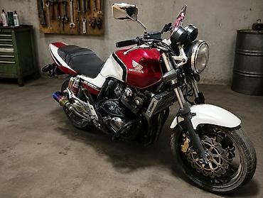 строкер stroker: Классический мотоцикл Honda, 400 куб. см, Бензин, Взрослый, Б/у — 3
