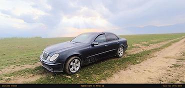 мтз ош: Mercedes-Benz E-Class: 2002 г., 2.7 л, Кол менен иштөөчү, Дизель, Седан — 3