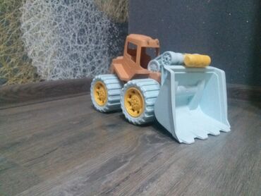 Oyuncaqlar: Uşaq üçün işıqlandırmalı oyuncaq ekskavator/buldozer usaq dunyasi — 4