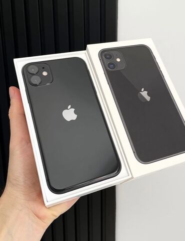 линзы на айфон 11: IPhone 11, Колдонулган, 128 ГБ, Кара, Коргоочу айнек, Каптама, 100 %