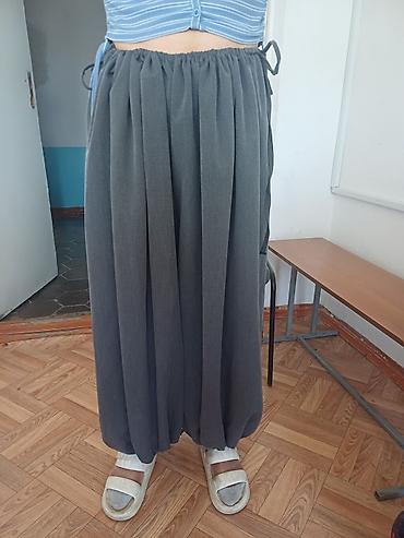 штаны широкие: Брюки Широкие, Осень-весна, Made in KG, Новый, Все размеры — 3