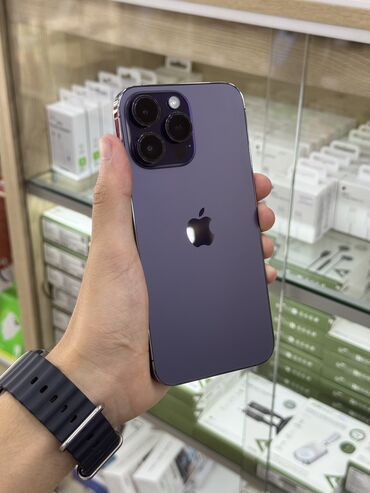редми телфон: IPhone 14 Pro Max, Б/у, 256 ГБ, Deep Purple, 89 %