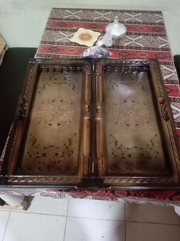 oyun adları: Taxta nərd dəsti - Material: ağacdan hazırlanmış, laklı səth. Çərçivə — 5