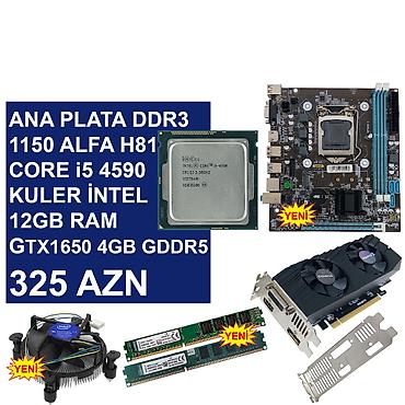 Ana platalar: Kompüter üçün Ana Platalar ⭐DDR3 LGA 1155 Alfa H61 (Yeni) - 55 AZN — 3