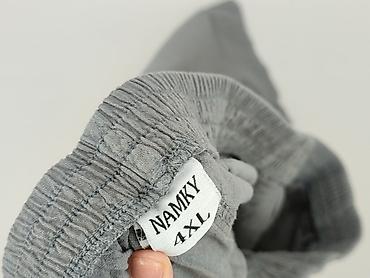 guma szeroka: Spodnie materiałowe damskie, rozmiar 4XL — 4