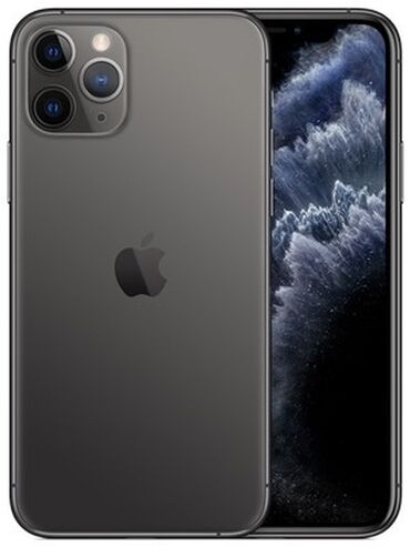 Apple iPhone: IPhone 11 Pro, Б/у, 64 ГБ, Серебристый, Чехол, 100 %