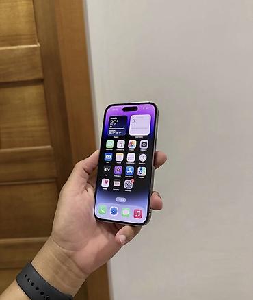 mingəcevir ayfon: IPhone 14 Pro, 256 GB, Deep Purple, Zəmanət, Simsiz şarj, Face ID — 2
