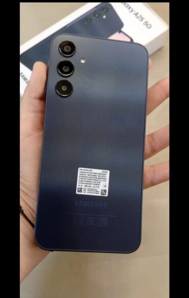 samsun a25: Samsung Galaxy A25, 256 GB, rəng - Qara, İki sim kartlı, Sənədlərlə