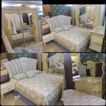 Yataq otağı dəstləri: *YATAQ mebeli :-TƏCİLİ SATILIR*‼️ QİYMƏT:-680₼ Turkiyə