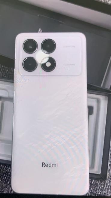 1 pro max: Redmi, Redmi K70, Б/у, 256 ГБ, цвет - Белый, 2 SIM — 1