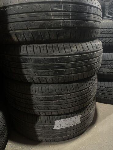 Шины: Шины 235 / 65 / R 18, Лето, Б/у, Комплект, Япония, Dunlop