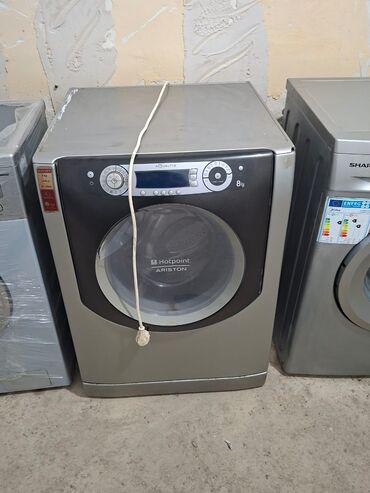 Paltaryuyan maşınlar: Paltaryuyan maşın Hotpoint Ariston, 8 kq, Avtomat, Qurutmasız, Kredit yoxdur