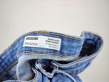 proste jeansy: Bershka, Jeansy damskie, rozmiar S — 4