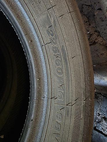 Комплект летних шин — 4 штуки.
- Размер: 225/60 R16
- Договорная