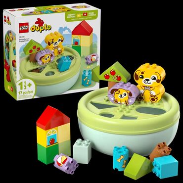 игрушки для детей 4 5 лет: Lego Duplo 10441 Сортировщик форм: Дом для щенков🐶 рекомендованный