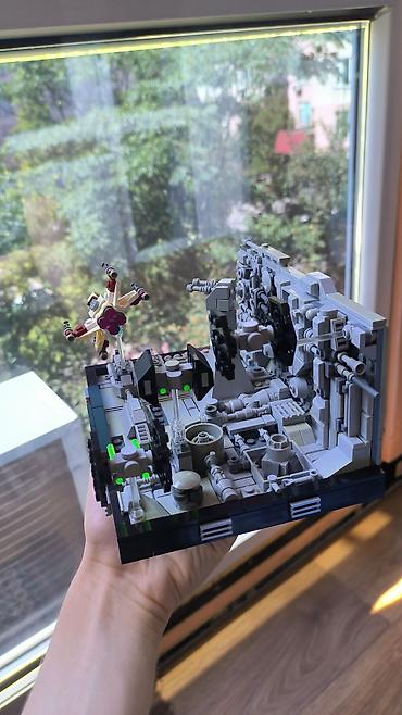 Игрушки: 🟥🟨LEGO Star Wars 75329 «Trench Run Diorama» (Диорама «Атака на Звезду — 4