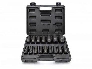 Setovi ručnog alata: GEKO set dubokih udarnih nasadnih ključeva 1/2" – 16 delova - Tip — 8