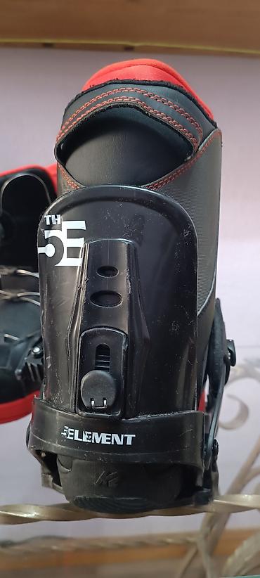 Сноуборды: Продам крепления и ботиночки для сноуборда размер 33. цена 5000 сом — 19