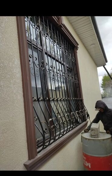 Решетки для окон: Решетки для окон, Кованные, На заказ, Бесплатная установка — 12