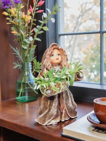 Другие товары для детей: ЭКСКЛЮЗИВ!!! Ёлочная игрушка,миниатюрная статутк и сувенир «Девочка с — 12