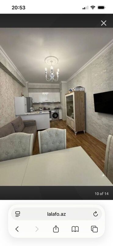 Uzunmüddətli kirayə mənzillər: Xirdalan, Kristal Abşeron 1 yeni tikili binada 7ci mərtəbə 2 otaqlı -da lalafo.az — 9 Uzunmüddətli kirayə mənzillər: Xirdalan, Kristal Abşeron 1 yeni tikili binada 7ci mərtəbə 2 otaqlı — 9