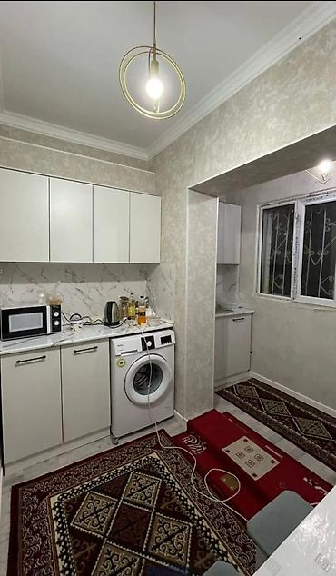 flat osh: 2 комнаты, 65 м², 12 мкр 105 серия, 1 этаж, Евроремонт — 1