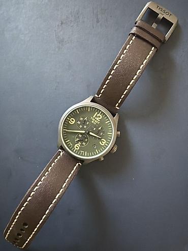 casio original: Спортивные часы часы, Tissot, Таймер и секундомер, Водонепроницаемые, Мужские, Б/у — 1