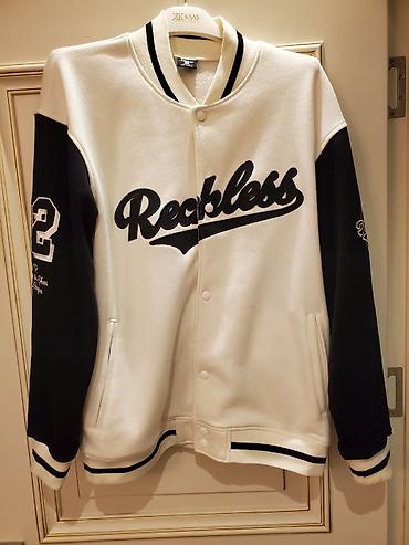 ag jaket: Varsity stilində unisex jaket,demək olar ki,təptəzədir, cəmi 1-2 dəfə — 1