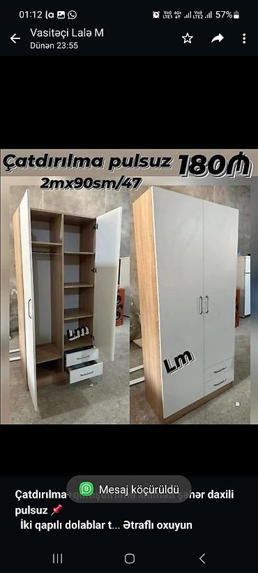 *Çatdırılma+quraşdırılma xidməti şəhər daxili pulsuz* 📌 *İki qapılı lalafo.az -da *Çatdırılma+quraşdırılma xidməti şəhər daxili pulsuz* 📌 *İki qapılı