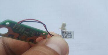 işlənmiş ehtiyat hissələri: Toshiba - Power button ( cable ). Satellite - L650 - 1C. saz