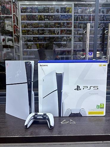 sony ses: Sony Playstation 5 Slim 1TB ⭕️Çox az istifadə edilib ✅1 Dualsense — 1