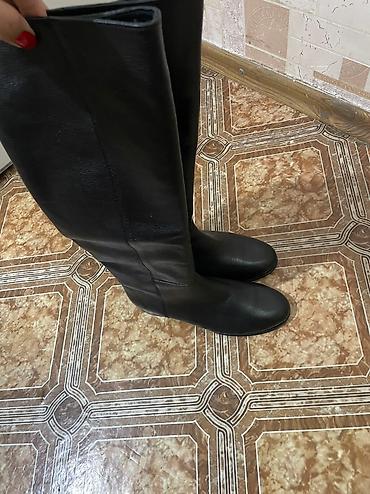 деми сопоги: Продаю срочно сапоги Демикожа чистая Турция Носила тока 1 раз новые — 5