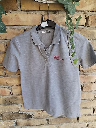 konjic grbonjic: Gone majica za dečake, veličina 12y. - Model: polo majica sa kragnom — 3