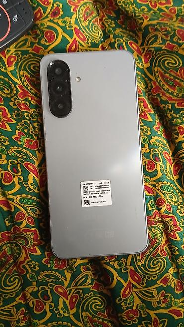 lg k10: Смартфон Samsung Galaxy A17 5G, модель SM-A176E/DS, в серебристом — 1