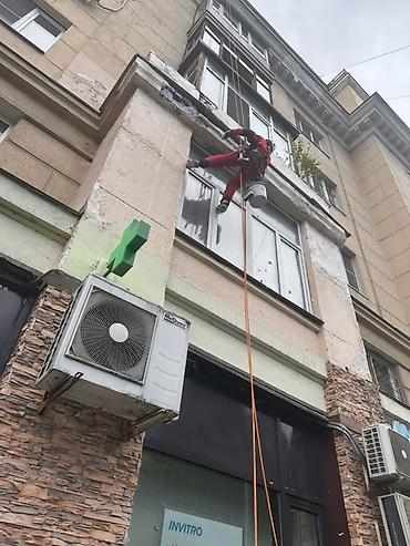 construction: Промышленный альпинизм — высотные работы на фасадах Услуги: - Ремонт — 2