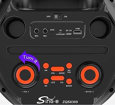 Audio: Yeni Kolonka, Növ - Bluetooth, rəng - Qara — 3