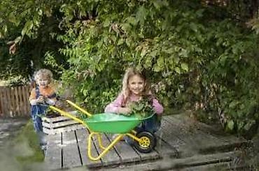 Sve za dečije igralište: Dečija metalna kolica za baštu - Robusna baštenska kolica prilagođena — 9